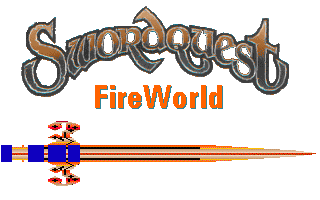 Swordquest Fireworld Title Screen
