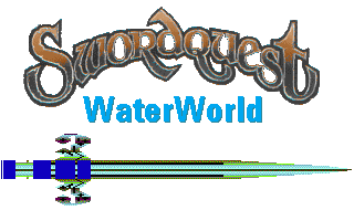 Swordquest WaterWorld Title Screen