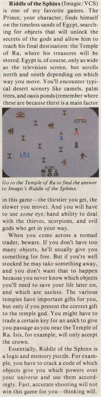 Sinapi Riddle Atari Compendium